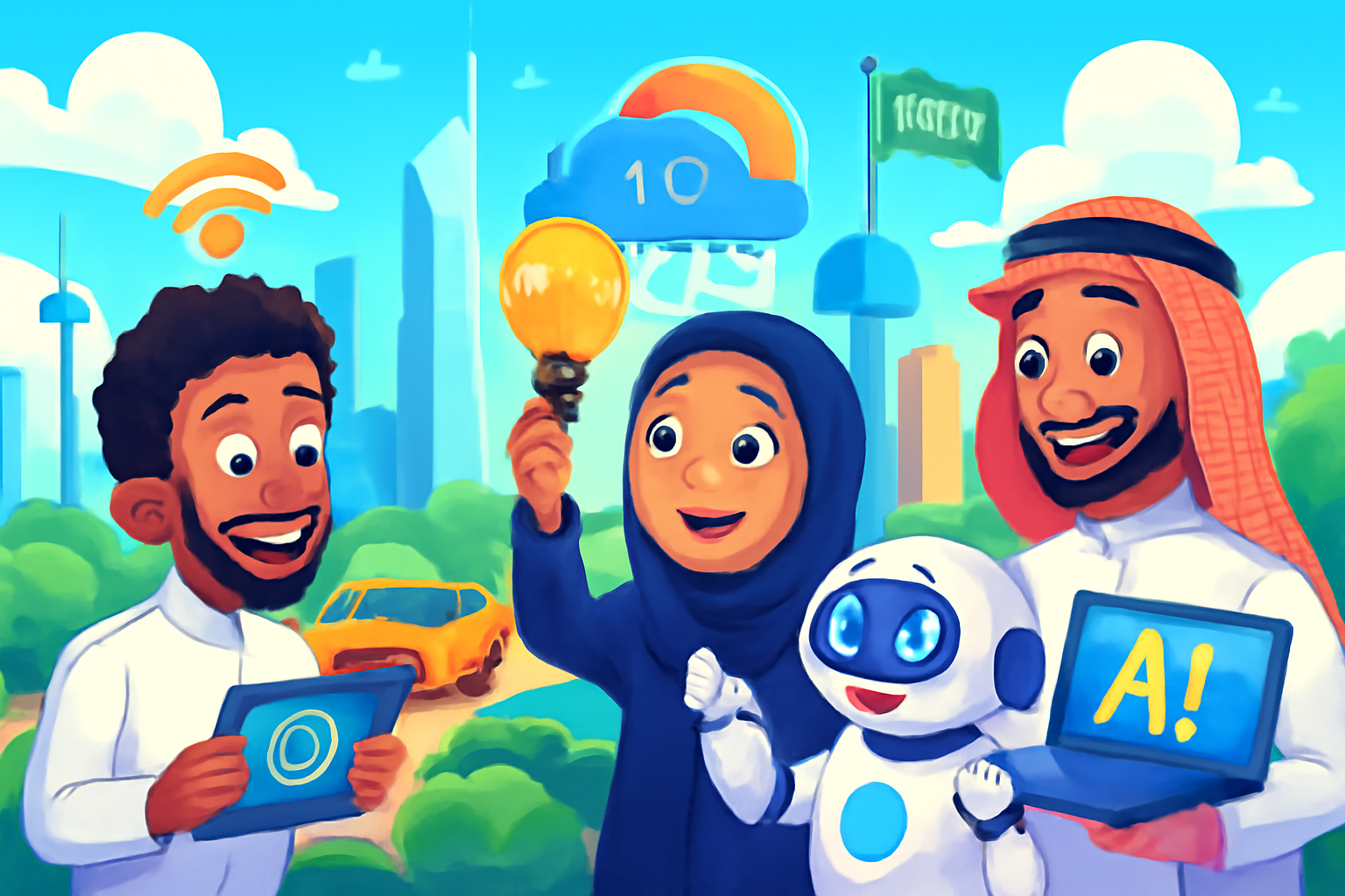 التحديات والحلول في تنفيذ المدن الذكية في السعودية