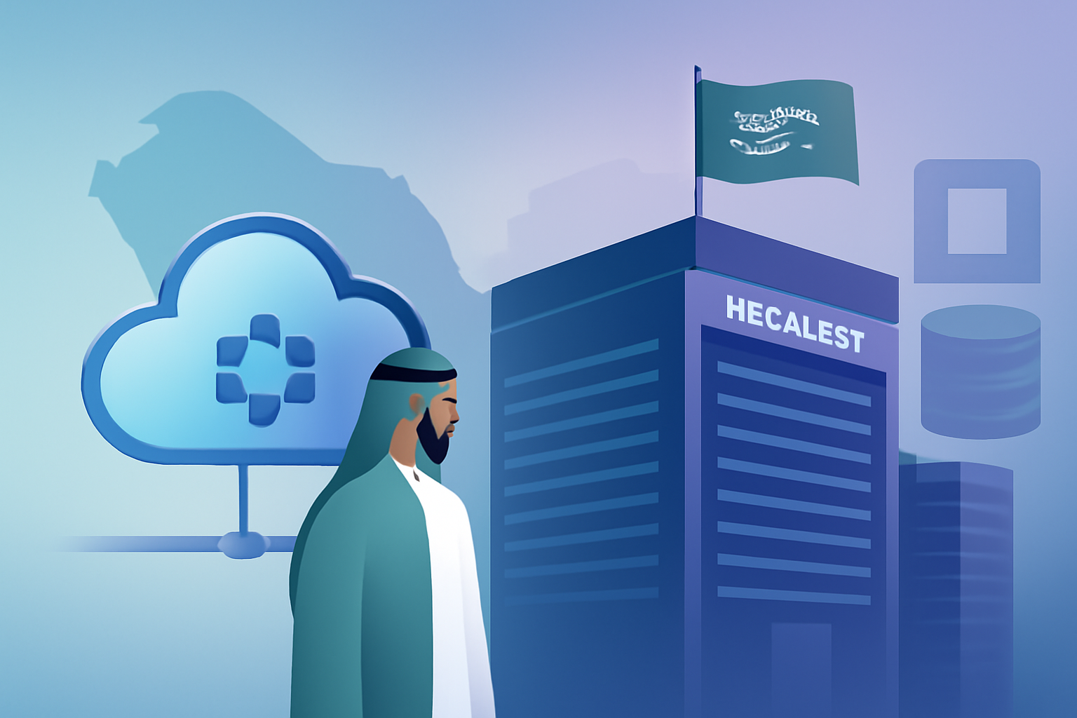 سحابة «ديم» ومركز بيانات Hexagon: كيف تبني السعودية أكبر مركز بيانات حكومي في العالم؟